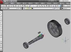 cad绘制齿轮组件装配立体图的视频教程免费下载 cad三维设计